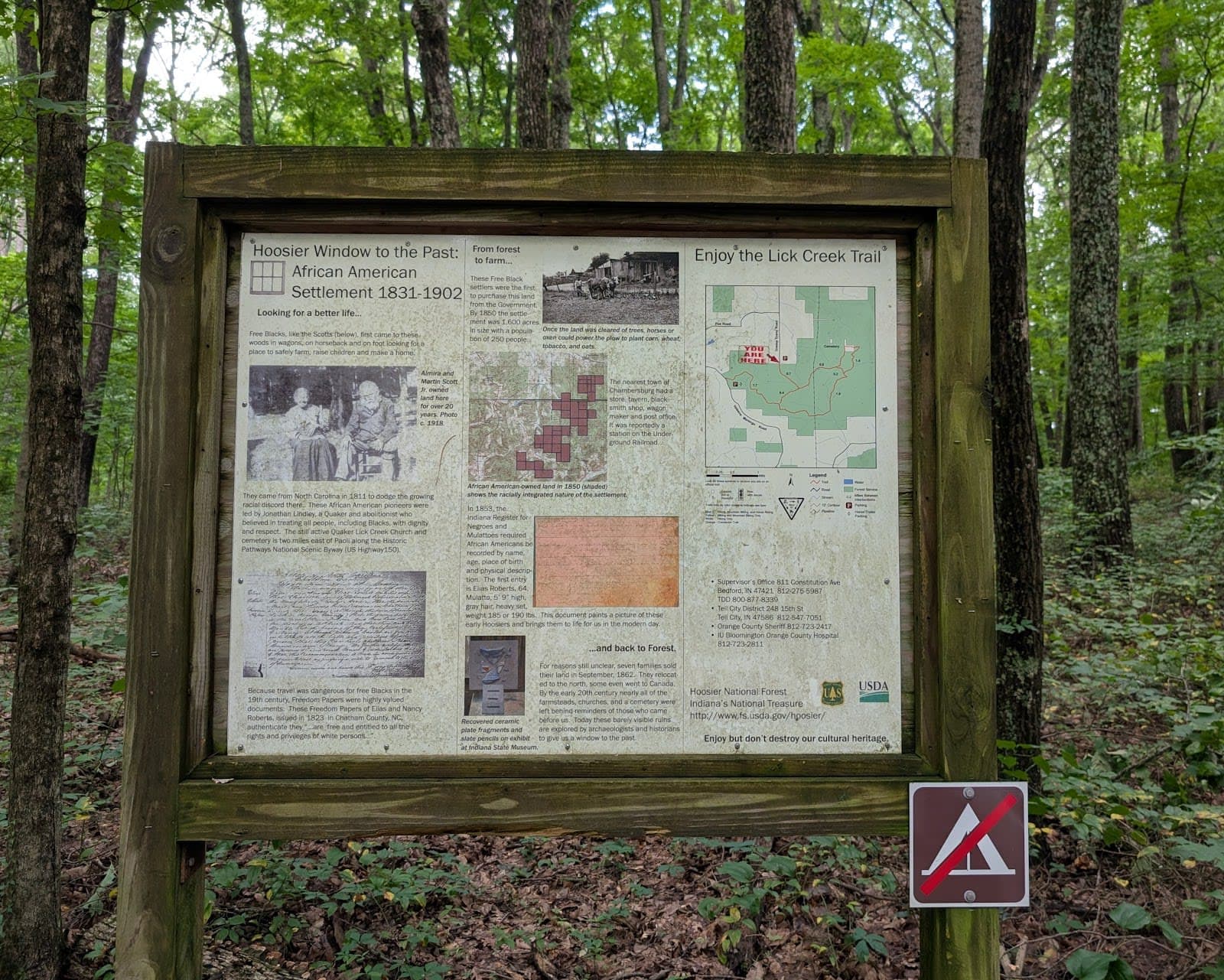 Hoosier National Forest - Lick Creek Trail