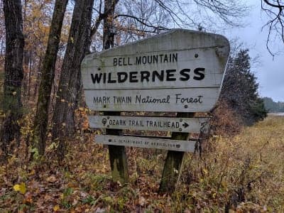 Bell Mountain Wilderness Trailhead