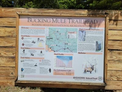 Bucking Mule Falls Trailhead