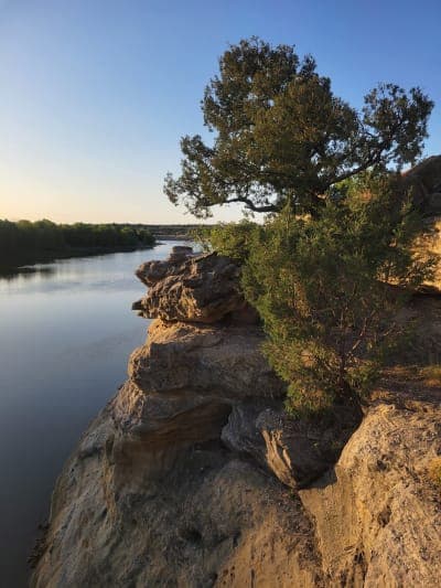 Clayton Lake State Park and Dinosaur Trackways