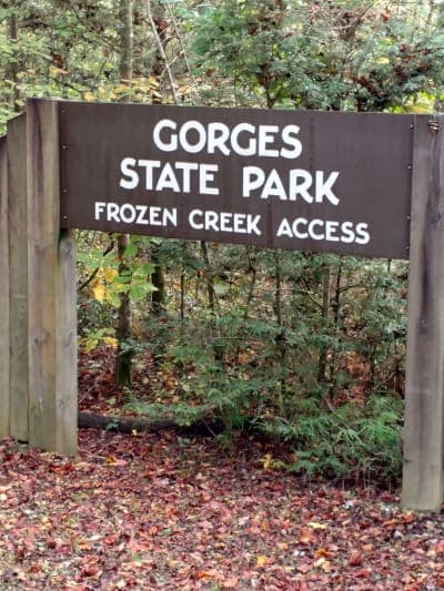 Gorges State Park – Frozen Creek Access