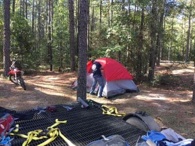Loran/Claiborne Trailhead Camp