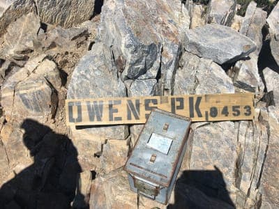 Owens Peak BLM Lands