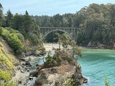 Russian Gulch State Park