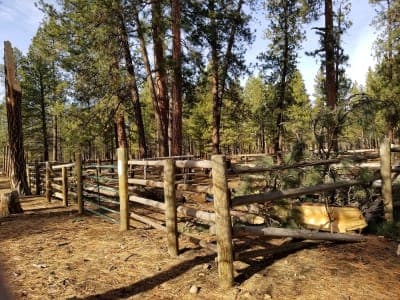 Sisters Cow Camp Horse Camp