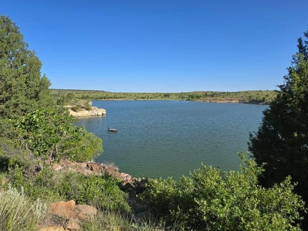 Clayton Lake State Park and Dinosaur Trackways