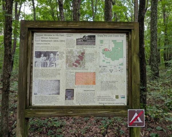 Hoosier National Forest - Lick Creek Trail