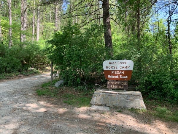 Pisgah National Forest / Wolf Ford Horse Camp