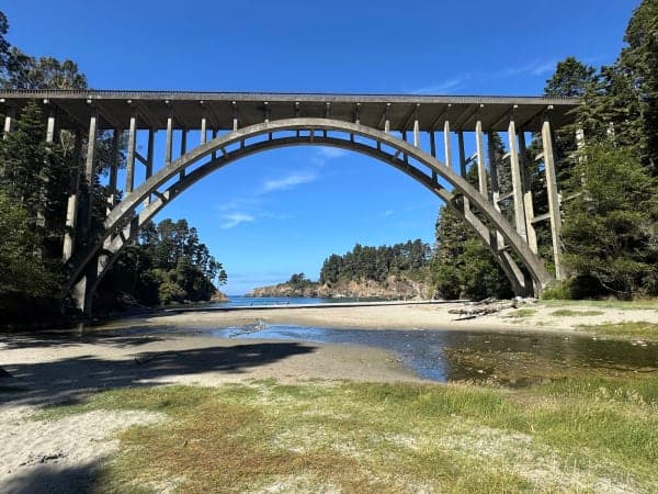 Russian Gulch State Park